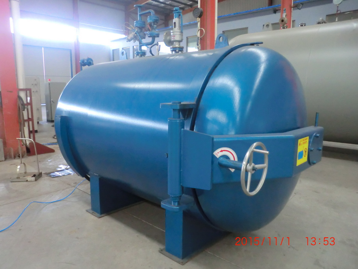 眾泰同澤汽車(chē)膠管蒸汽硫化罐