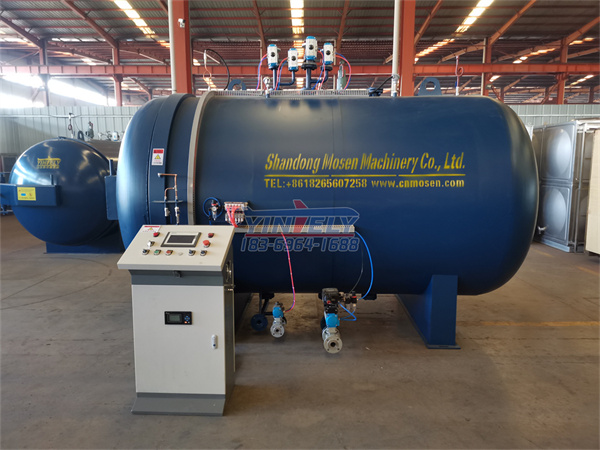 <b>1.7米*2.5米全自動(dòng)蒸汽硫化罐</b>