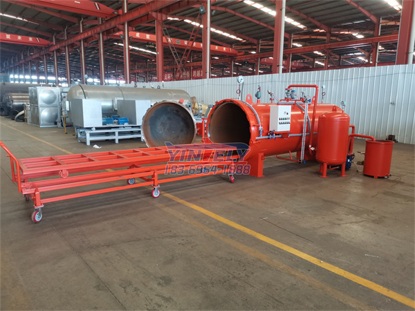 1.2米*3.6米木材高壓浸漬染色罐