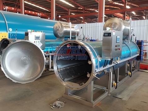 <b>全自動噴淋式殺菌鍋</b>